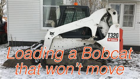 how to load skid steer that wont start|skid steer won't move.